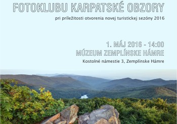Vernisáž výstavy fotoklubu Karpatské obzory