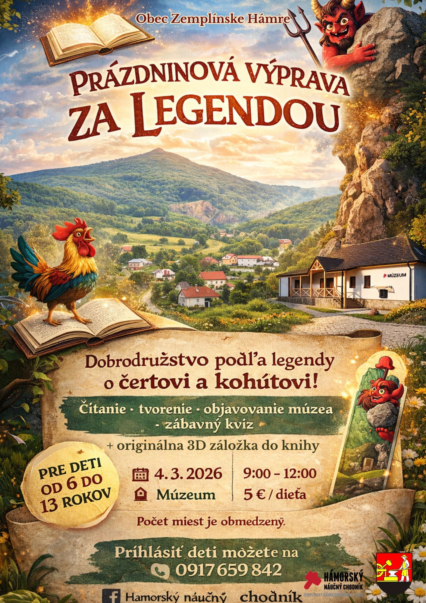 Prázdninová výprava za legendou 2026