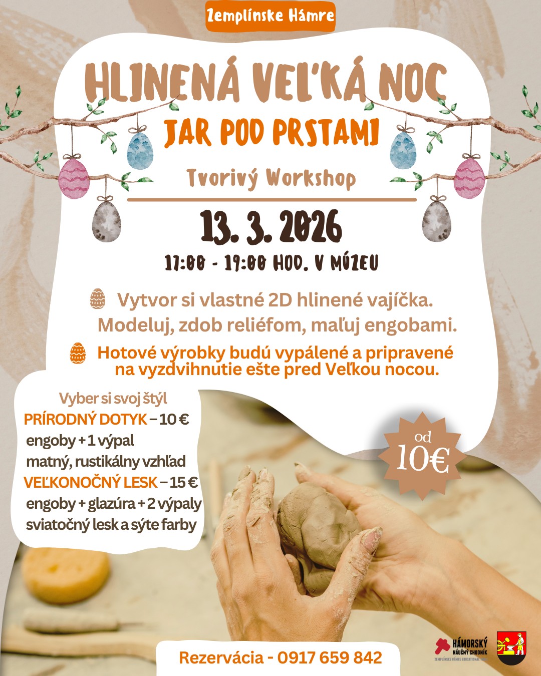 Hlinená Veľká noc 2026 