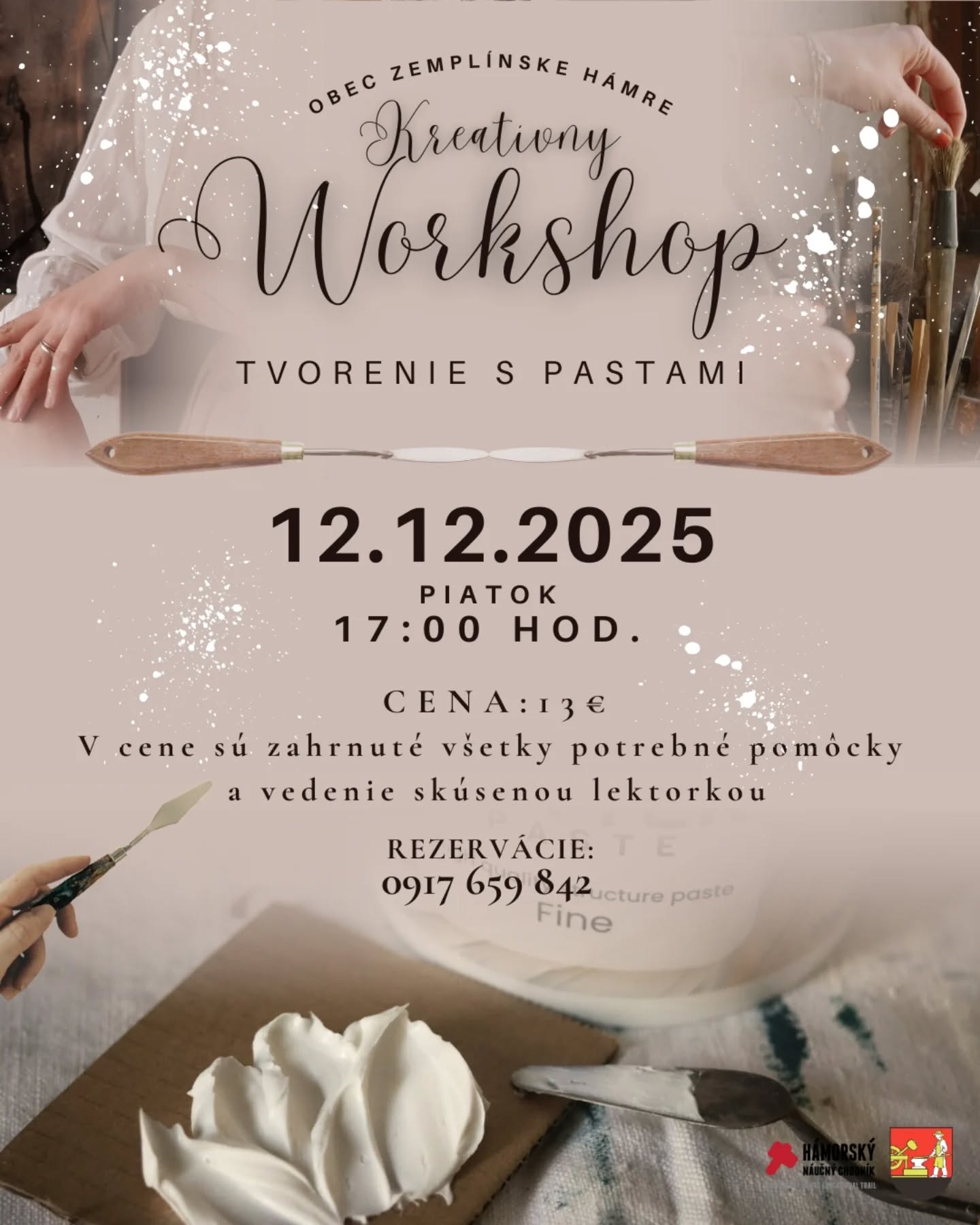 Tvorenie s pastami  - workshop 2025